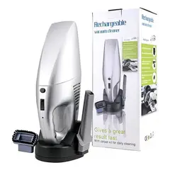 GENERICO - Aspiradora Para Carro Inalambrica Recargable Portatil Color Blanco