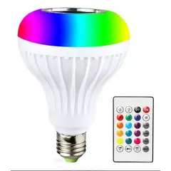 GENERICO - Bombillo Parlante Rgb Musica Bluetooh Control Hogar