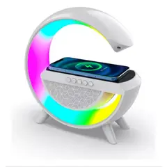 GENERICO - Parlante Lampara Inteligente G Portátil Bluetooth Blanca 5v