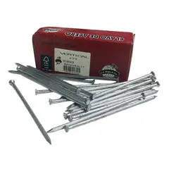 GENERICO - Clavos de Acero Vertical 4.3 x 5 (1 Libra) C.A Mejia