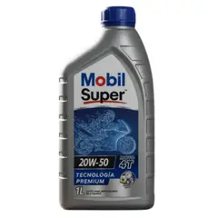 MOBIL - Aceite Super - 20W-50 - Motos 4t