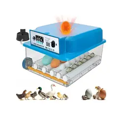 100 - Incubadora De 16 Huevos Giro Automatico