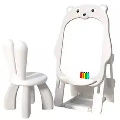 ENFANT'ASY - Tablero pizarra magnética con silla y organizador