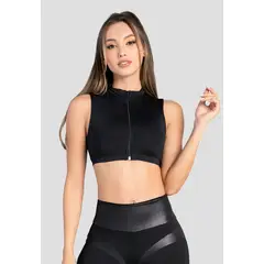 FORMAS INTIMAS - Top Mujer Negro Fi 103827