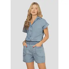 RUTTA - Overall Corto Mujer Azul 104727