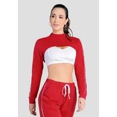 FORMAS INTIMAS - Buzo Mujer Rojo Fi 103859