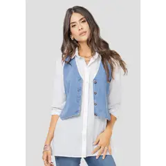 RUTTA - Chaleco Mujer Azul 104601