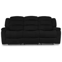 MICA - Sofá Reclinable Moderno en Microfibra 3 Puestos Dhaka 210 x 100 x 100 cm