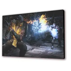 ART INDUSTRY - Cuadro 50x30cms Decorativo Mortal Kombat 1