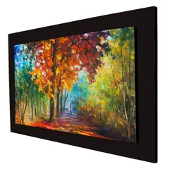 ART INDUSTRY - Cuadro 60x40 Cms Decorativo Tipo Oleo Sendero 2