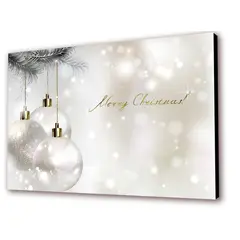 ART INDUSTRY - Cuadro 50x30 Cms Merry Christmas 1 - Navidad
