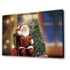 ART INDUSTRY - Cuadro 50x30 Cms Papa Noel - Navidad