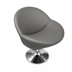 MAGIC CLASS - SILLA AUXILIAR BENNETO MICROFIBRA GRIS