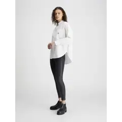 CALVIN KLEIN - Camisa blanca relaxed con bolsillo
