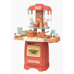 GENERICO - Juguete Niñas Cocina Grande Happy Chef Con Sonido Y Luces
