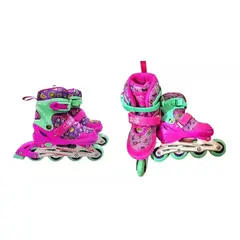 GENERICO - Patines Ajustables Niñas Chasis Aluminio Style Moda