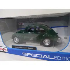 MAISTO - CARRO VOLKSWAGEN BEETLE VERDE de Colección