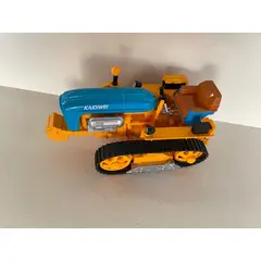 GENERICO - TRACTOR CON ORUGA AMARILLO de Colección