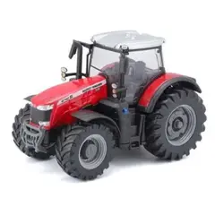 BURAGO - TRACTOR MASSEY FERGUSON ROJO DE COLECCION ESCALA 150