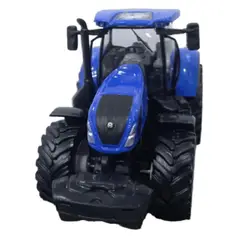 BURAGO - TRACTOR NEW HOLLAND AZUL DE COLECCION ESCALA 140