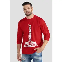 MARKETING PERSONAL - Buzo Hombre Rojo Mp 100120