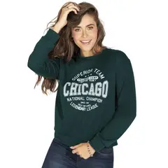 RUTTA - Buzo Mujer Verde Botella 92707