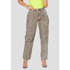 MARKETING PERSONAL - Jean Mujer Taupe Mp 100398