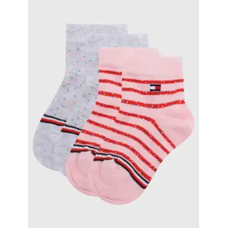 TOMMY HILFIGER - 2 Pack De Medias Th De Niño Baby Stripe