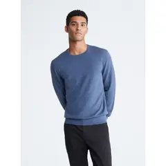 CALVIN KLEIN - Saco Merino Con Cuello Redondo