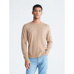 CALVIN KLEIN - Saco Merino Con Cuello Redondo