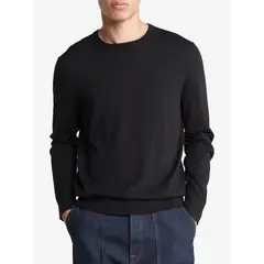 CALVIN KLEIN - Saco Merino Con Cuello Redondo