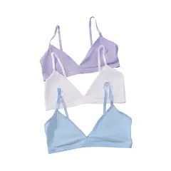 FORMAS INTIMAS - Top Paq X3 Mujer Multicolor FI 96396