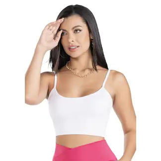 MARKETING PERSONAL - Crop Top Mujer Blanco Mp 100229