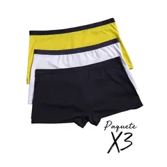 FORMAS INTIMAS - Cachetero Paq X3 Mujer Multicolor FI 88260