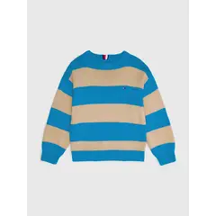 TOMMY HILFIGER - Saco De Archivo Con Diseño Rayas Para Niño