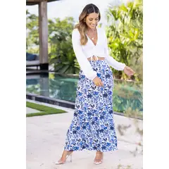 MARKETING PERSONAL - Crop Top Mujer Blanco Mp 2439