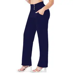 MARKETING PERSONAL - Pantalón Mujer Azul Mp 86925