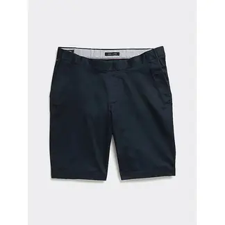 TOMMY HILFIGER - Pantalón Corto Clásico De Corte Sentado Hombre Azul
