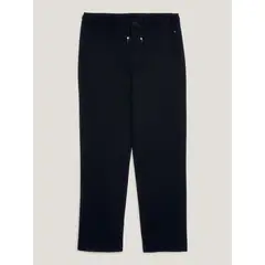 TOMMY HILFIGER - Pantalón Azul Oscuro Essential Con Cordon Para Niño