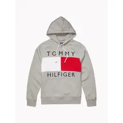 TOMMY HILFIGER - Buzo Adaptive Con Capucha Y Logo Frontal