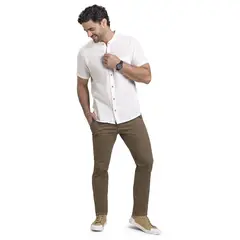 MARKETING PERSONAL - Camisa Hombre Beige Mp 3139