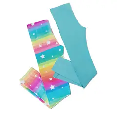 MARKETING PERSONAL - Legging Paq X2 Infantil Femenino Multicolor Mp 16789