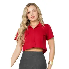 MARKETING PERSONAL - Camisa Mujer Rojo Mp 143