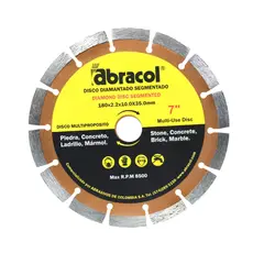 ABRACOL - DISCO DIAMANTADO 7" SEGMENTADO