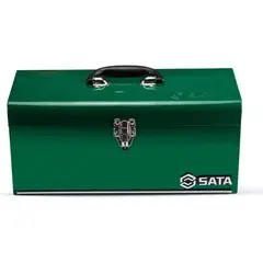 SATA - CAJA METALICA P/HERRAMIENTAS 20" VERDE 50X28X14CM