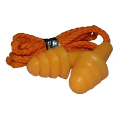 INSAFE - PROTECTOR AUDITIVO EN SILICONA CON CORDON (3 UNDS)