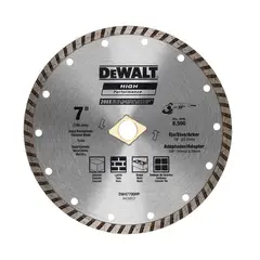DEWALT - DISCO DIAMANTADO DE 7" TURBO CORONA CONTINUA