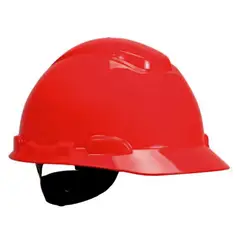 3M - CASCO AJUSTE RATCHET ROJO H-700 SECURIFIT