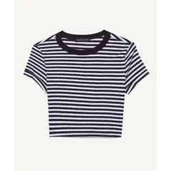 SEVEN SEVEN - Camiseta Para Mujer Manga Corta Cuello Redondo Color Negro Marca #28095626