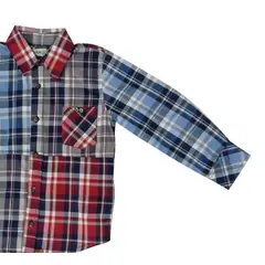 WOONKIE - CAMISA CUADROS MULTICOLOR